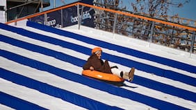 CoolSlide: Así funciona el nuevo mega tobogán de hielo que se tomará las vacaciones de invierno