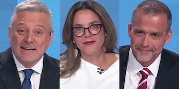 Desde el enterito Marrakesh de Julia Vial al traje a medida de Juan Manuel Astorga: el "impecable" look de los periodistas del debate