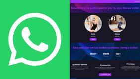 Alertan nueva estafa roba cuentas de WhatsApp con falsas votaciones