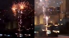 “No es la primera vez que pasa”: Polémica en Santiago por fuegos artificiales lanzados por exfuncionarios