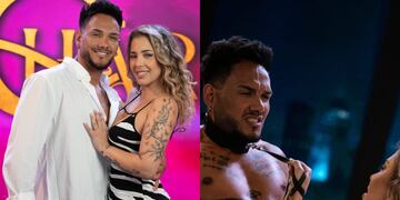 Iván Cabrera y su esposa