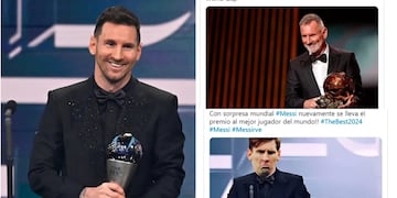 Los hilarantes memes que dejó la premiación de Messi como mejor jugador del mundo en The Best