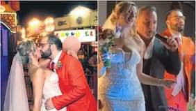 “Métanse en sus cosas”: las controvertidas reacciones a la excéntrica boda de Lady Ganga y Nicolás Copano