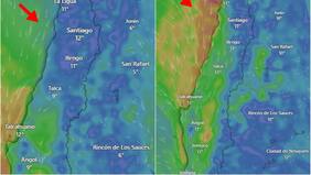 Sigue en vivo el avance del ciclón que llegó a Chile y cuál será su recorrido en los próximos días