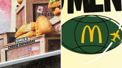 Argentina quiso pelear por nuevo menú de McDonald’s en Suiza con empanadas de queso a la chilena
