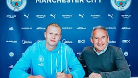 “Estoy en el lugar correcto”: Manchester City presentó a su nuevo astro, Erling Haaland