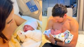 Nació Alanna: Pangal Andrade y Melina Noto se convirtieron en padres por primera vez