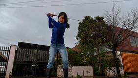 Martina Ahumada, la golfista del pueblo