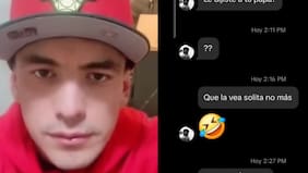“El día que me persiguieron los pacos, salí...”: revelan nuevos mensajes de colombiano que acosa a influencer de Osorno