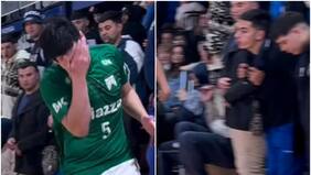 Escupen a futsalista chileno en Avellaneda… y luego lo expulsaron por protestar