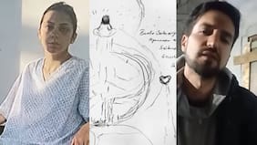 Padres de psicóloga e ingeniero los denuncian tras pasarles $200 millones: pillaron dibujos y textos de supuesta secta