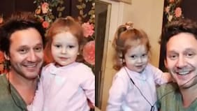 La tierna interrupción de Magnolia, la hija de Benjamín Vicuña y China Suárez, en transmisión en vivo del actor