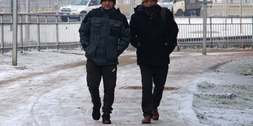 Nieve en la ciudad de Temuco 01/06/2022