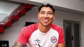Ya es oficial: Brayan Cortés fue presentado en Argentinos Juniors
