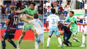 El “candongazo” de Andrada: arquero que pretende Colo Colo noqueó de un combo a un rival y provocó tremenda tangana