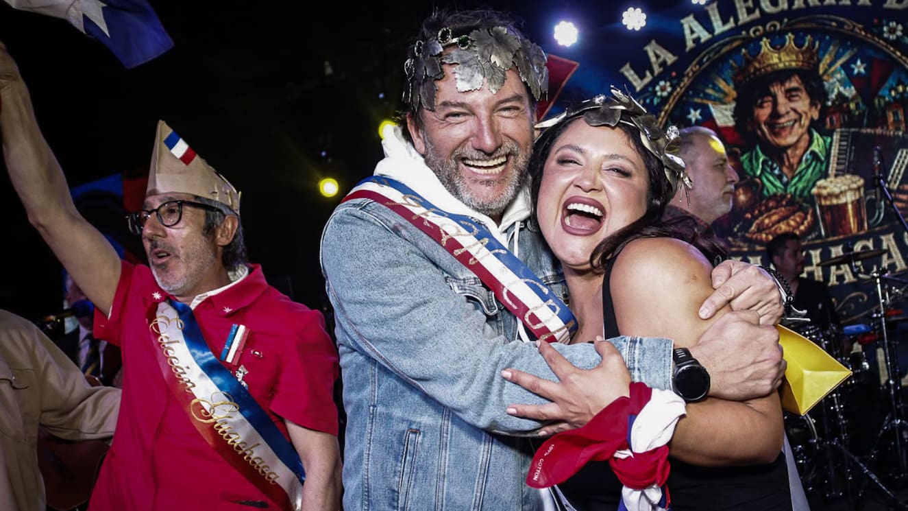 ¡Viva los Reyes Guachacas!: Daniel Fuenzalida y Pame Leiva quedaron en shock tras ser elegidos por votación de la gente