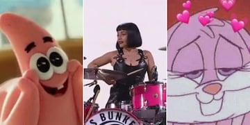 La baterista de Los Bunkers