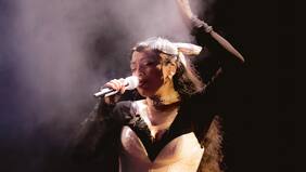 Así se vivió el concierto de Mon Laferte en Santiago