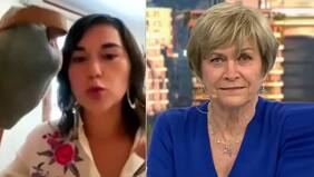 “Me dio penita”: Evelyn Matthei explica su reacción en pantalla al ver reciente video de Izkia Siches