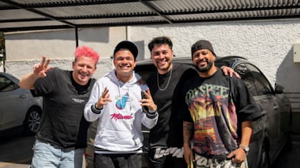 Remix con Sinaka, vivir en Chile y cantaron canción del Tío René: el paso de Jowell & Randy en Vamo a Calmarno
