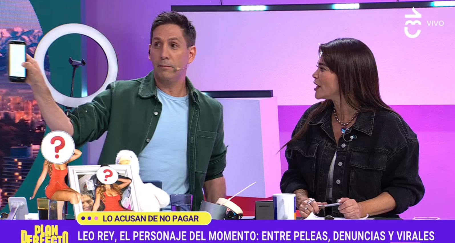 Plan Perfecto carga contra Leo Rey por feo gesto con Pato Sotomayor.