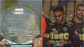 Vergüenza: el improvisado galvano que recibió la U de Conce por ganar la Zona Sur de Copa Chile