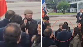 “¿Qué está haciendo acá? Dígamelo a la cara”: Video muestra tenso encontrón entre Boric y diputado Oyarzo