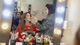 Un día en fotos con Karla Constant (archivo)