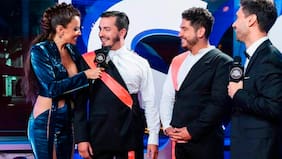 "Mira lo lindo que se ven con ese vestuario...", comenta Yamila Reyna sobre Gino Costa y su pololo en la alfombra roja de los premios Pulsar