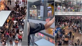 Mallplaza anunció querella contra influencers tras “lluvia de dinero” en Vespucio: evento no autorizado terminó con lesionados y daños materiales