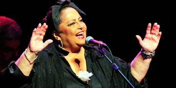 María Creuza en una foto de archivo tomada de la web.