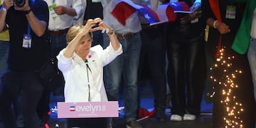 Cierre de campana de Evelyn Matthei en la Region Metropolitana