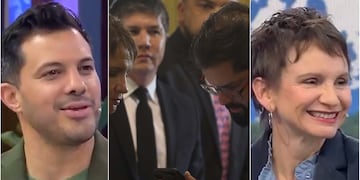 Simón Oliveros y Carolina Tohá