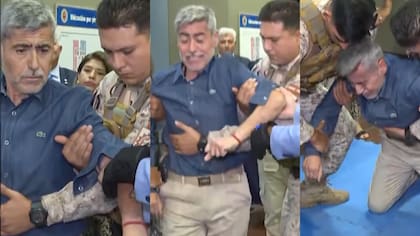 Ministro argentino fue electrocutado cuando probaba un nuevo dispositivo policial