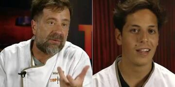Marcial Tagle - Máximo Bolocco - TopChef