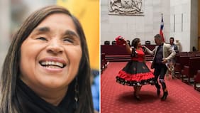 “¡Bailes que emocionan!”: Así fue el comentado pie de cueca que se pegó Fabiola Campillai en el Congreso