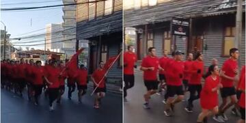 video de militares corriendo en short y polera en Osorno genera debate en redes