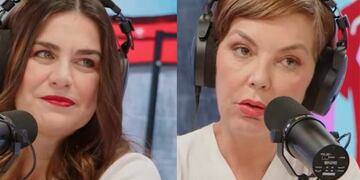 Ingrid Cruz y Fran García-Huidobro en pantallazos del podcast que hacen juntas.