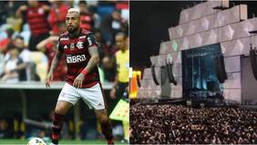 Al ritmo de “Baby”: Arturo Vidal se las cantó todas en el show de Justin Bieber en Rock in Rio