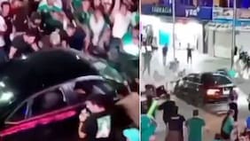 Imágenes sensibles: muere chofer que viajaba junto a su familia y fue linchado por eufóricos hinchas mexicanos