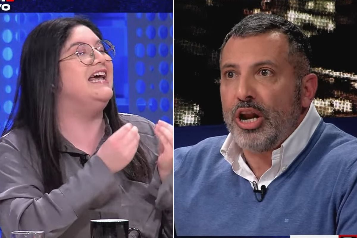 “¡Cosa de mirarte la cara!”, “¡¿Me estás amenazando?!“: Valeria Cárcamo hizo explotar a Gustavo Hasbún y se incendió el set