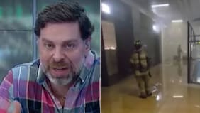 “Lo digo hoy, graben este extracto”: Neme reacciona a incendio en el Costanera Center y lanza insólita predicción en vivo