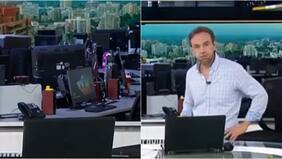 “Estaba en el baño y comiendo mi plátano”: el curioso momento que protagonizó en vivo Rodrigo Sepúlveda en pleno Meganoticias