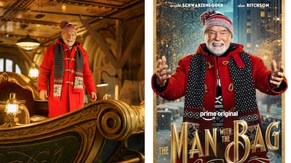 Arnold Schwarzenegger se convierte en Santa Claus para encabezar un gran robo navideño en Misión Bolsa Mágica