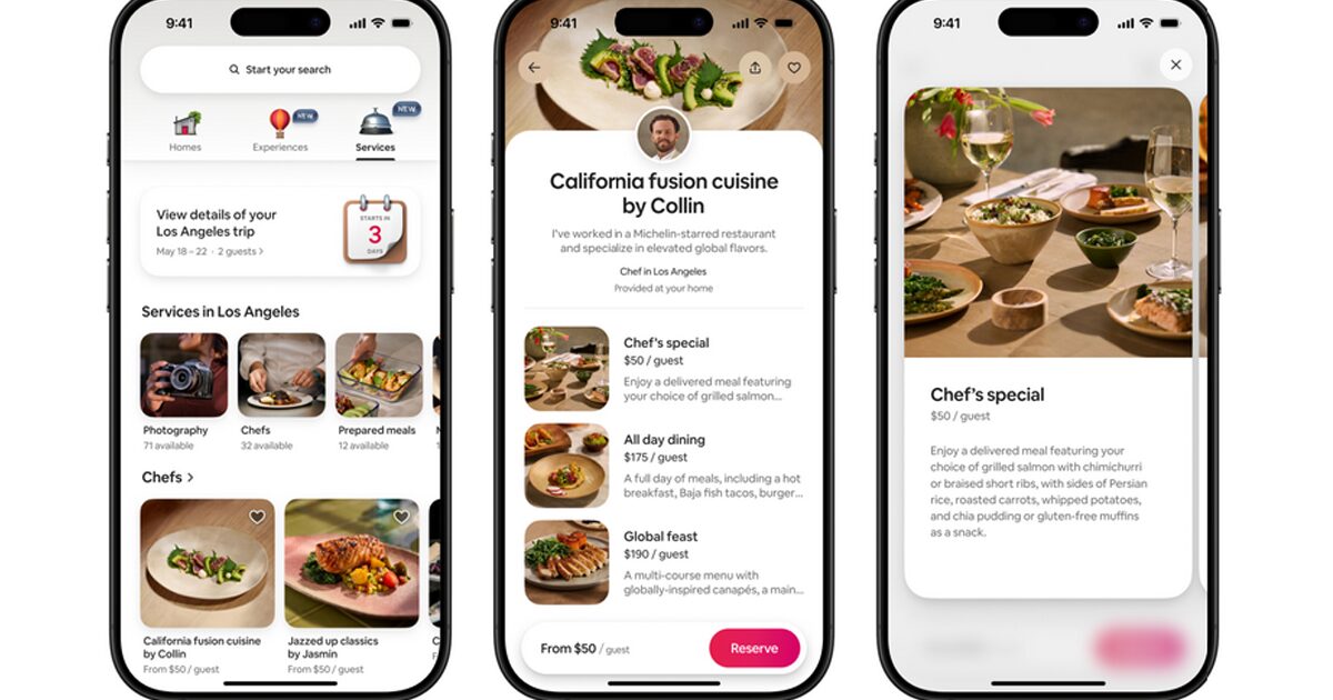 Airbnb Revoluciona tu Estancia: Chefs a Domicilio, Experiencias Únicas y Servicios Personalizados ¡Todo en un Solo Lugar!