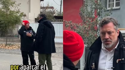 Alcalde Sichel tiene fuerte encontrón con un sujeto en vía pública: “Erí entero sapo, hijo de la pe...”