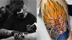 Sebastián Aceval, el tatuador chileno experto en Dragon Ball se prepara para el Goku Day