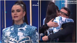 “Confió en mí cuando yo no creía en mí”: Emilia Dides se emocionó al reencontrarse con exRojo en “Fiebre de Canto”