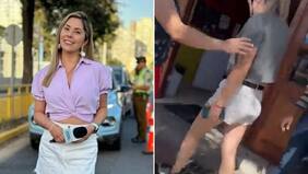 Habló de la deuda que le cobran: Notera de CHV rompe el silencio tras polémico video que incluyó pelea