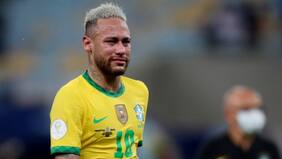 No se aguantó: El desolador llanto de Neymar Jr tras perder la Copa América 2021
